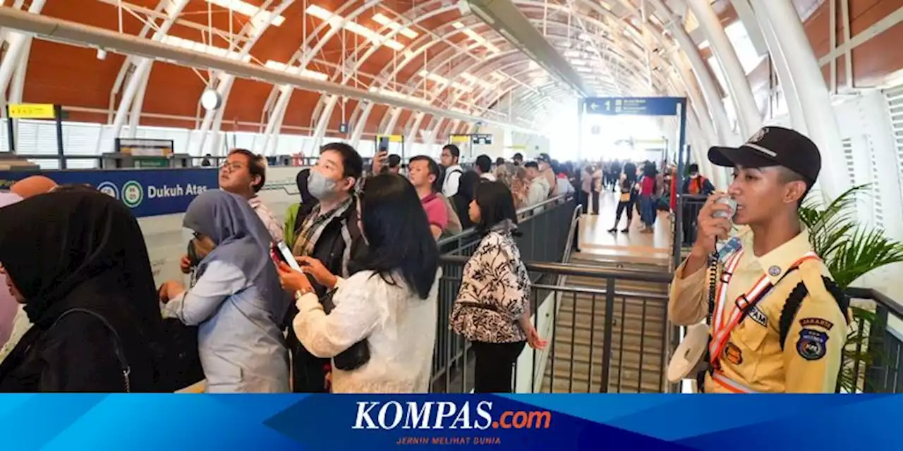 4 Hari Beroperasi, LRT Jabodebek Dipadati Hampir 100.000 Penumpang