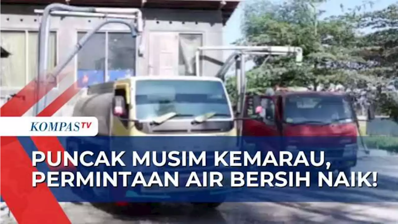 Permintaan Air Bersih di Puncak Musim Kemarau Meningkat, Depot Air Bersih di Kota Kupang Kewalahan!