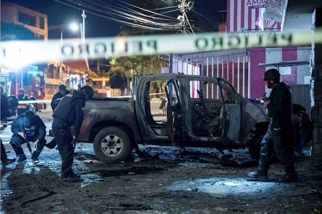 Car bomb explosions and hostage-taking inside prisons underscore Ecuador's fragile security