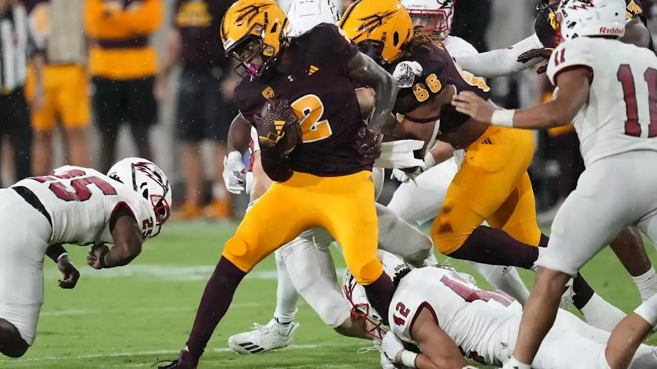 Rashada throws for 2 TDs, Arizona State earns storm-delayed 24-21 win over SUU