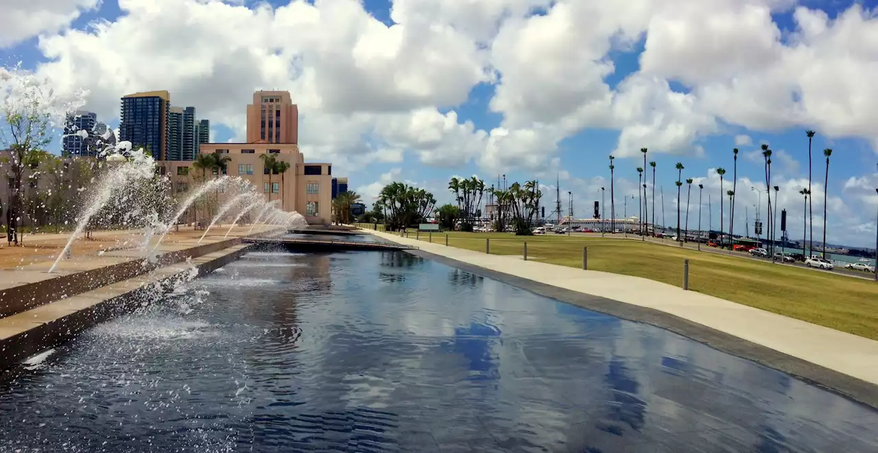 San Diego County Officials Break Ground on `Sporty' Waterfront Park Additions: -