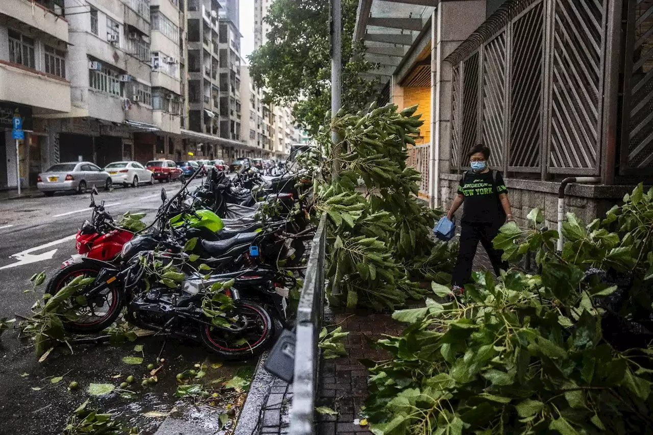 Saola pourrait être le typhon 'le plus puissant' depuis 1949 dans la région de Hong Kong