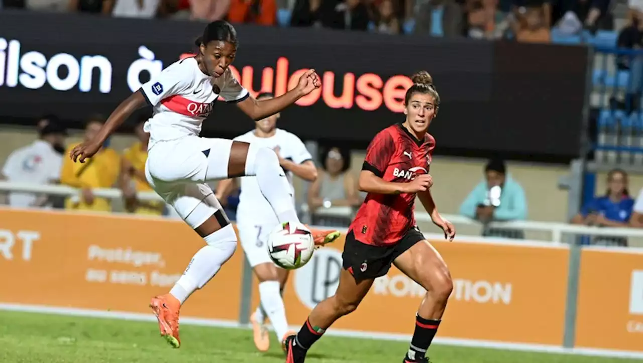 AMOS Women's French Cup à Colomiers : le Paris Saint-Germain sacré avec ses Bleues en dominant l'AC Milan en finale du tournoi