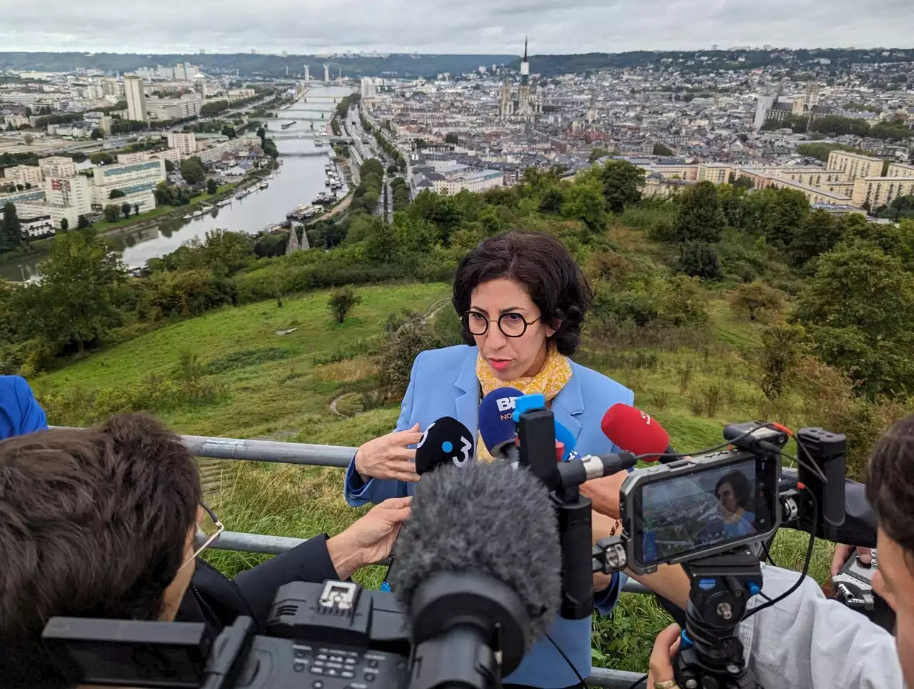 Face à la ministre, Rouen fait valoir ses atouts de potentielle capitale de la culture