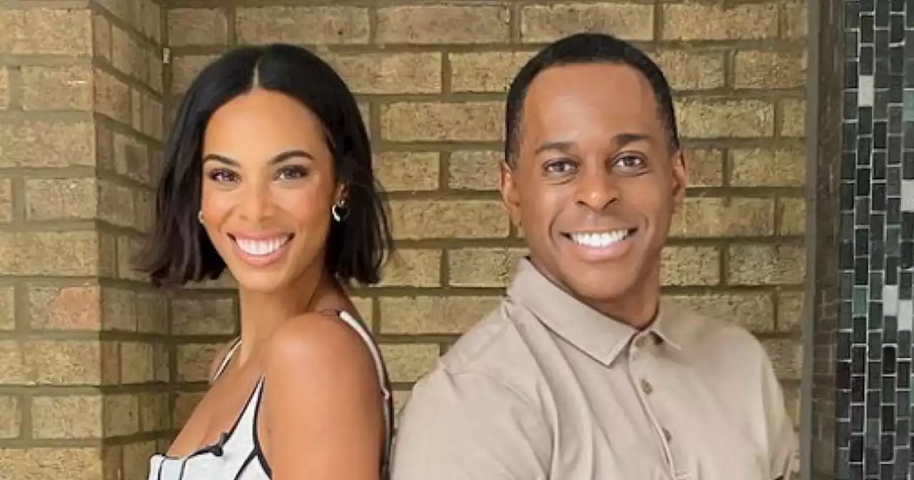 Rochelle Humes sends three-word message to Andi Peters as husband Marvin reacts