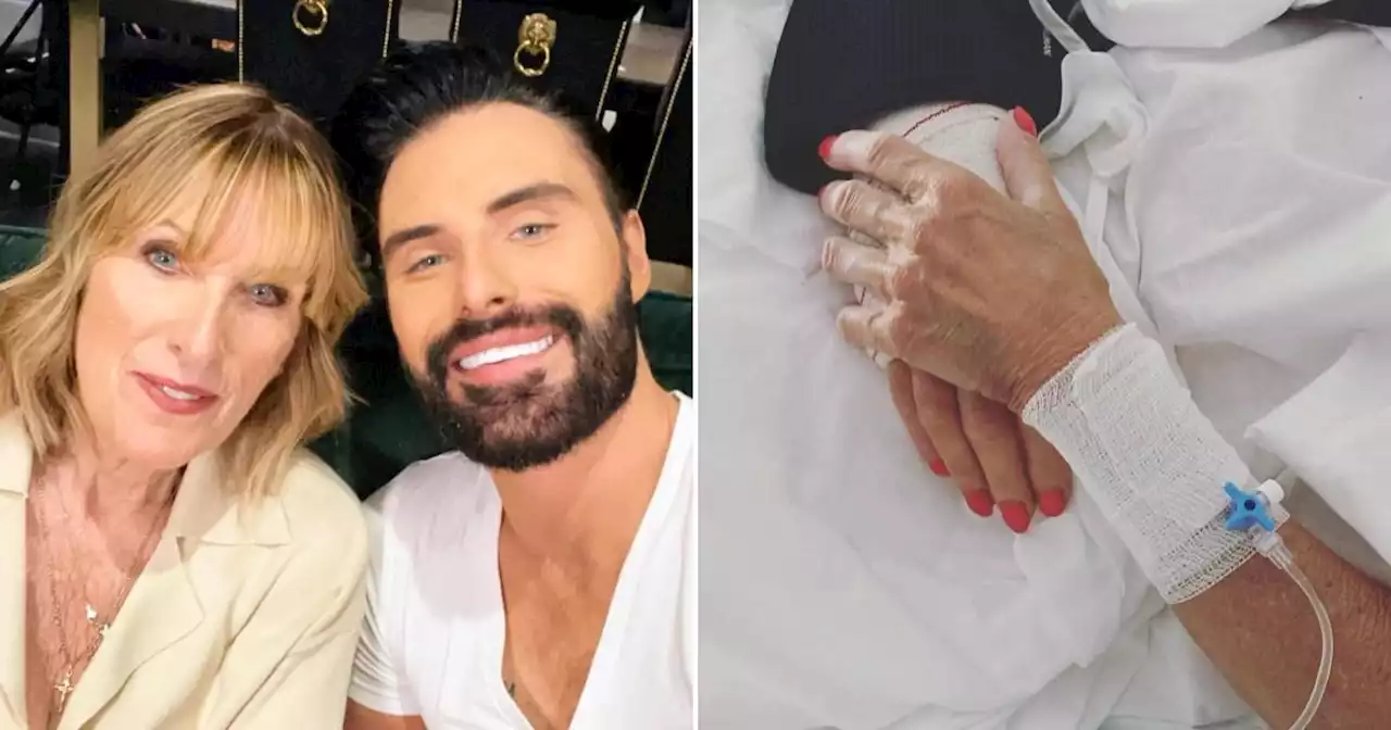 Rylan Clark shares positive update on mum's health after hospital dash