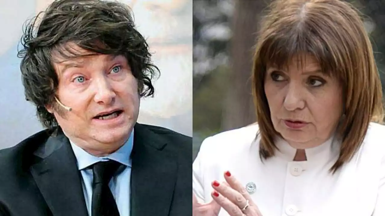 Milei acusó a Patricia Bullrich de “golpista”