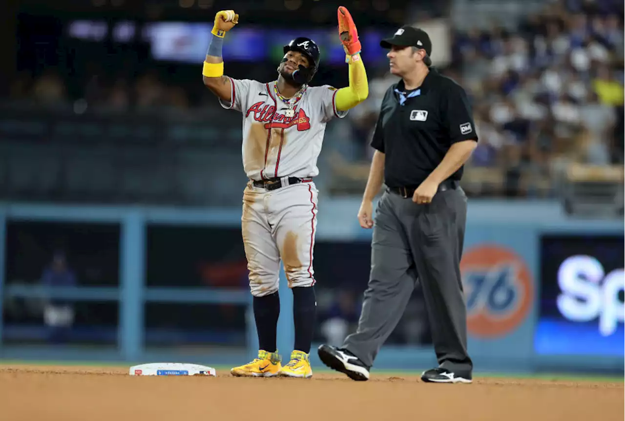 Braves beat Dodgers 8-7 in matchup between two best teams in baseball