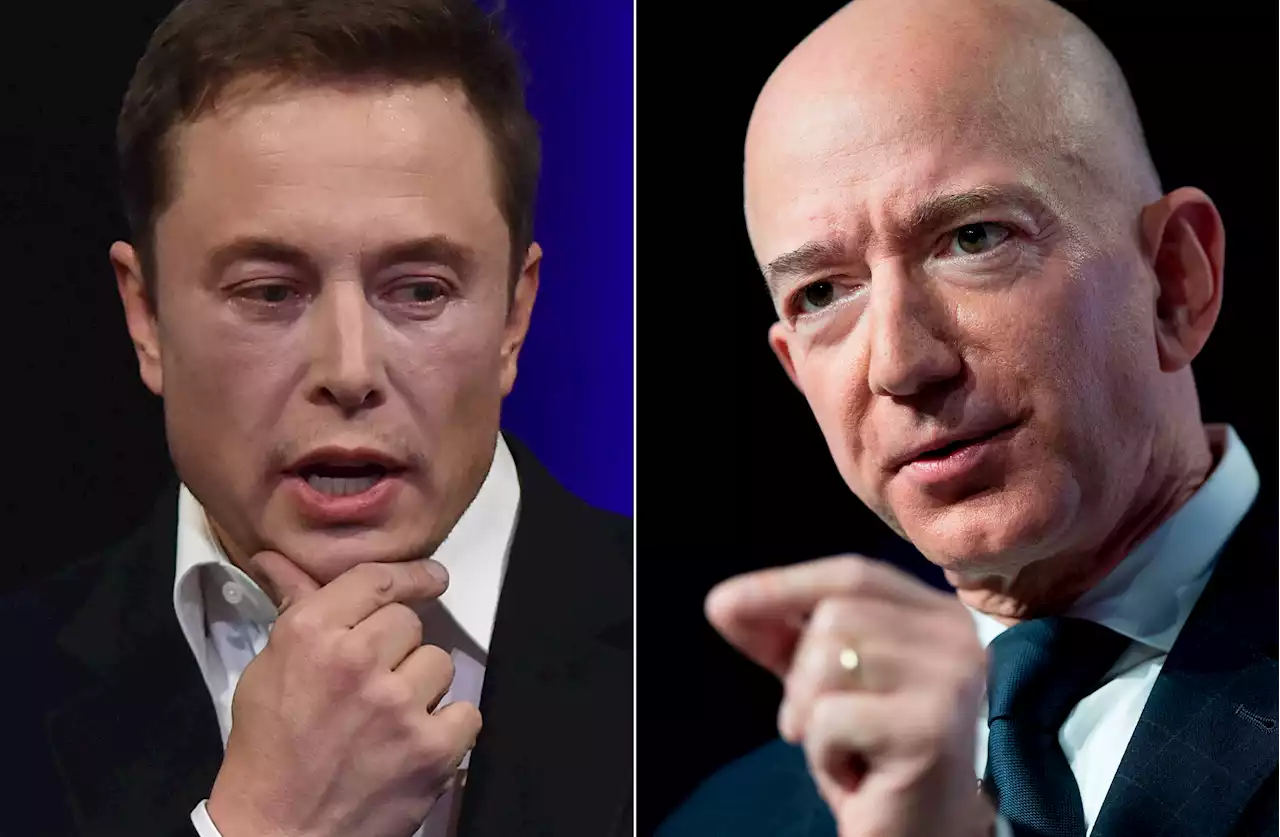 Bezos snubbed Musk's SpaceX for huge satellite launch contract, Amazon shareholder says