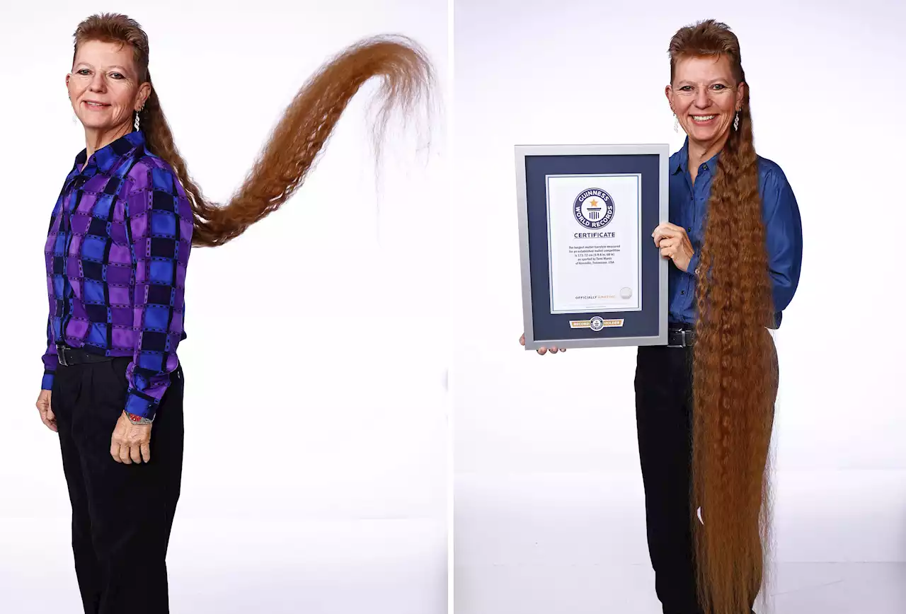 Tennessee woman sets world record with mullet taller than Tom Cruise