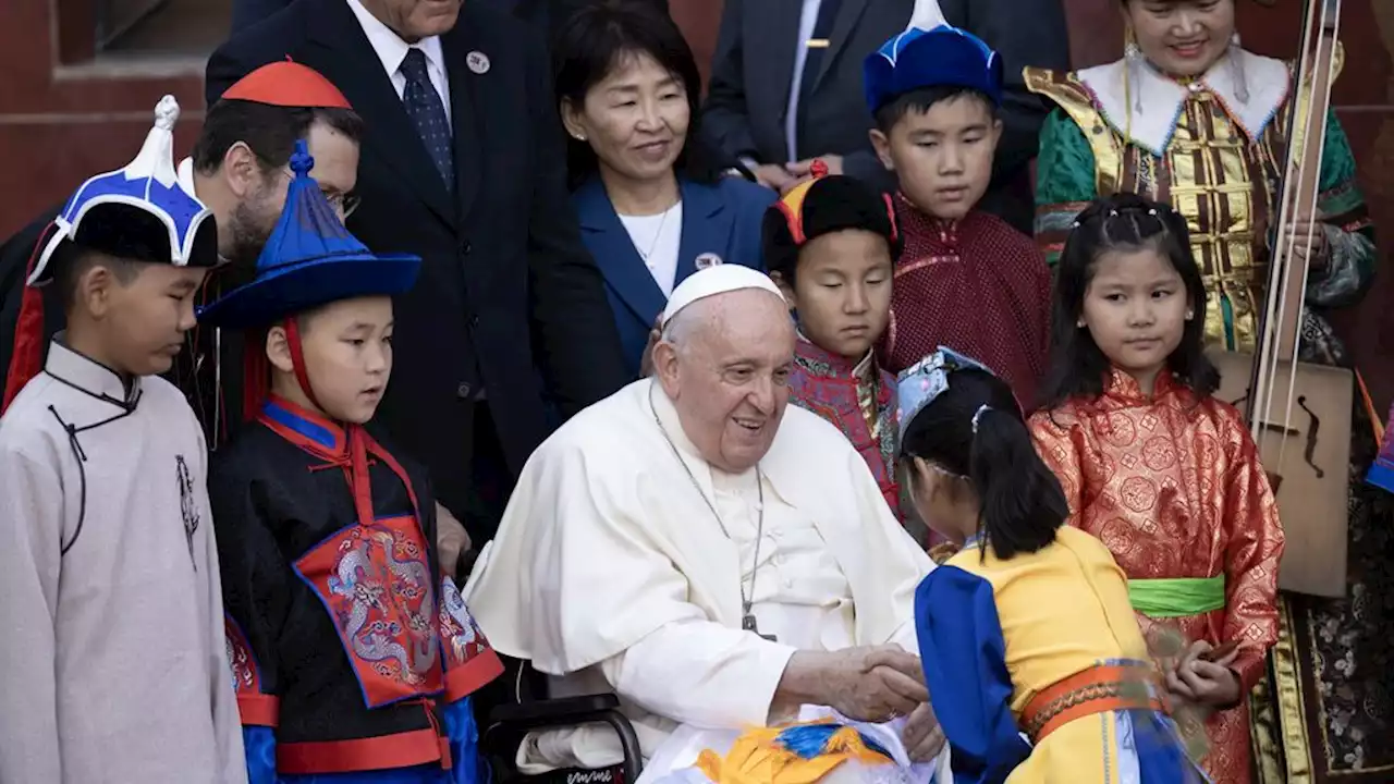 Paus bezoekt katholieke mini-gemeenschap in Mongolië, waar de helft boeddhist is