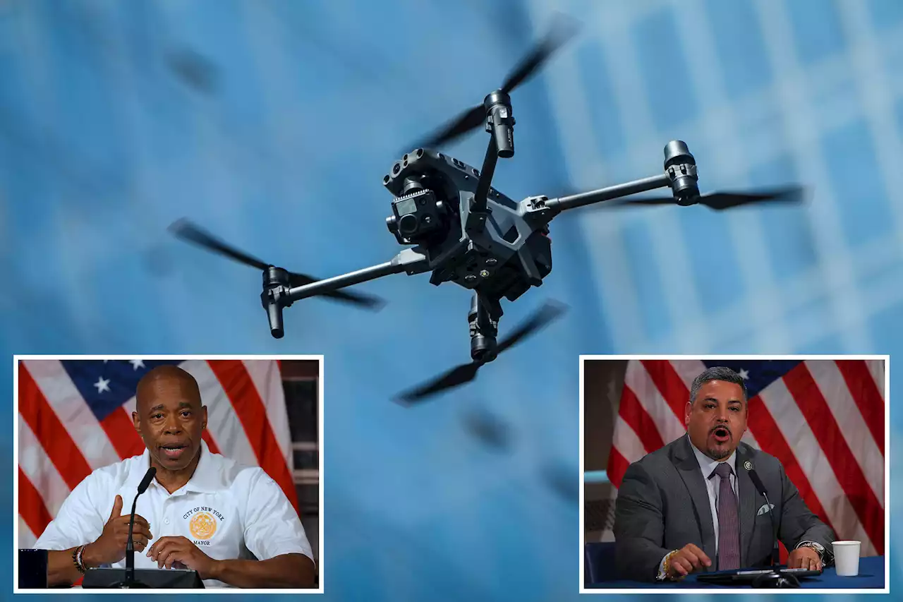 Adams, NYPD dismiss ‘sci fi’ drone concerns: ‘Nobody’s going to be monitored’