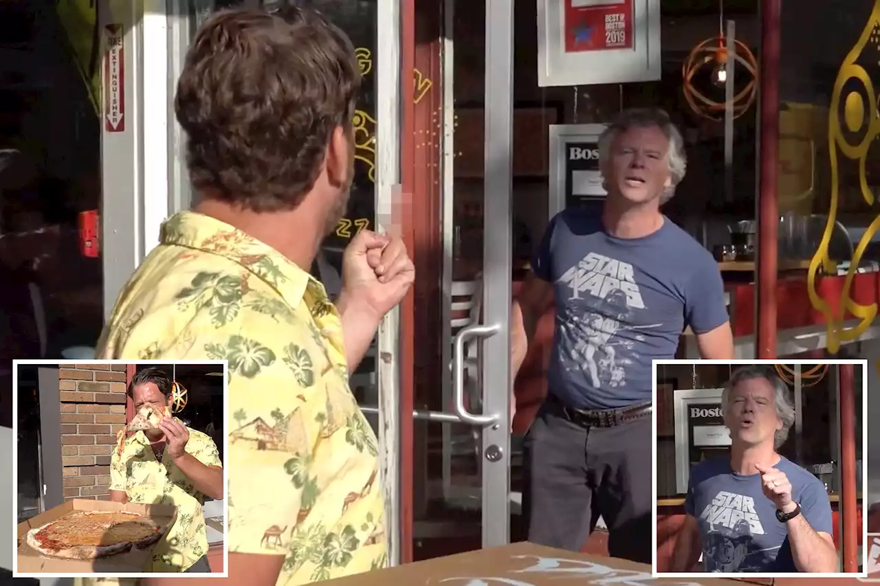 Barstool Sports CEO Dave Portnoy gets into fierce argument with pizzeria owner: ‘F–k you!’