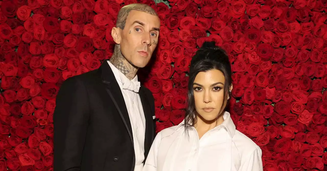 Kourtney Kardashian fans convinced she's in labour as Travis jets home