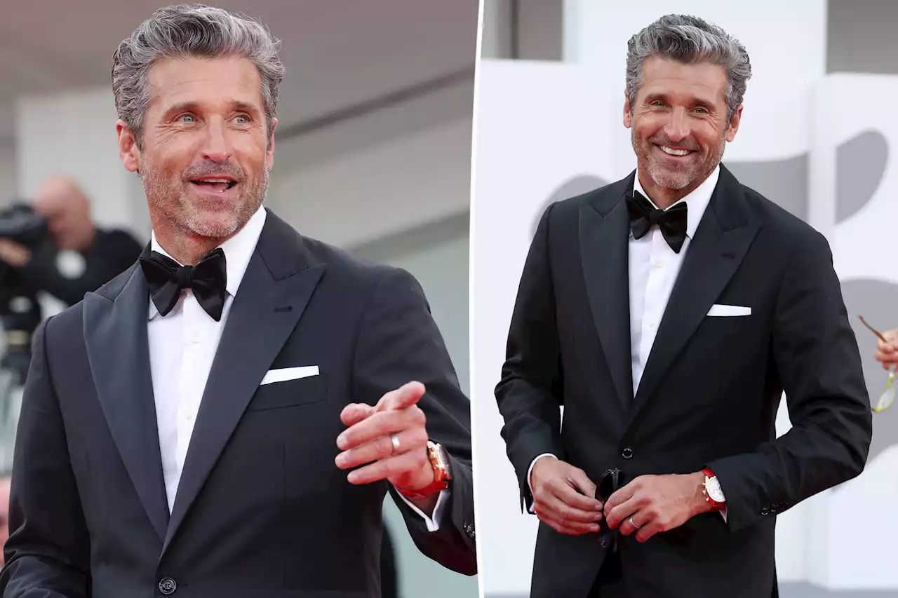 Patrick Dempsey dazzles at the Venice Film Festival premiere of ‘Ferrari’