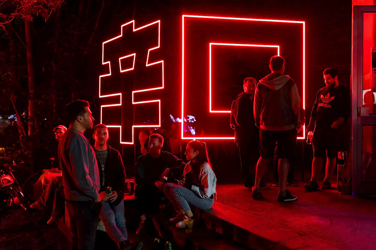 Music and light shows bring new energy to derelict Hungarian power plant