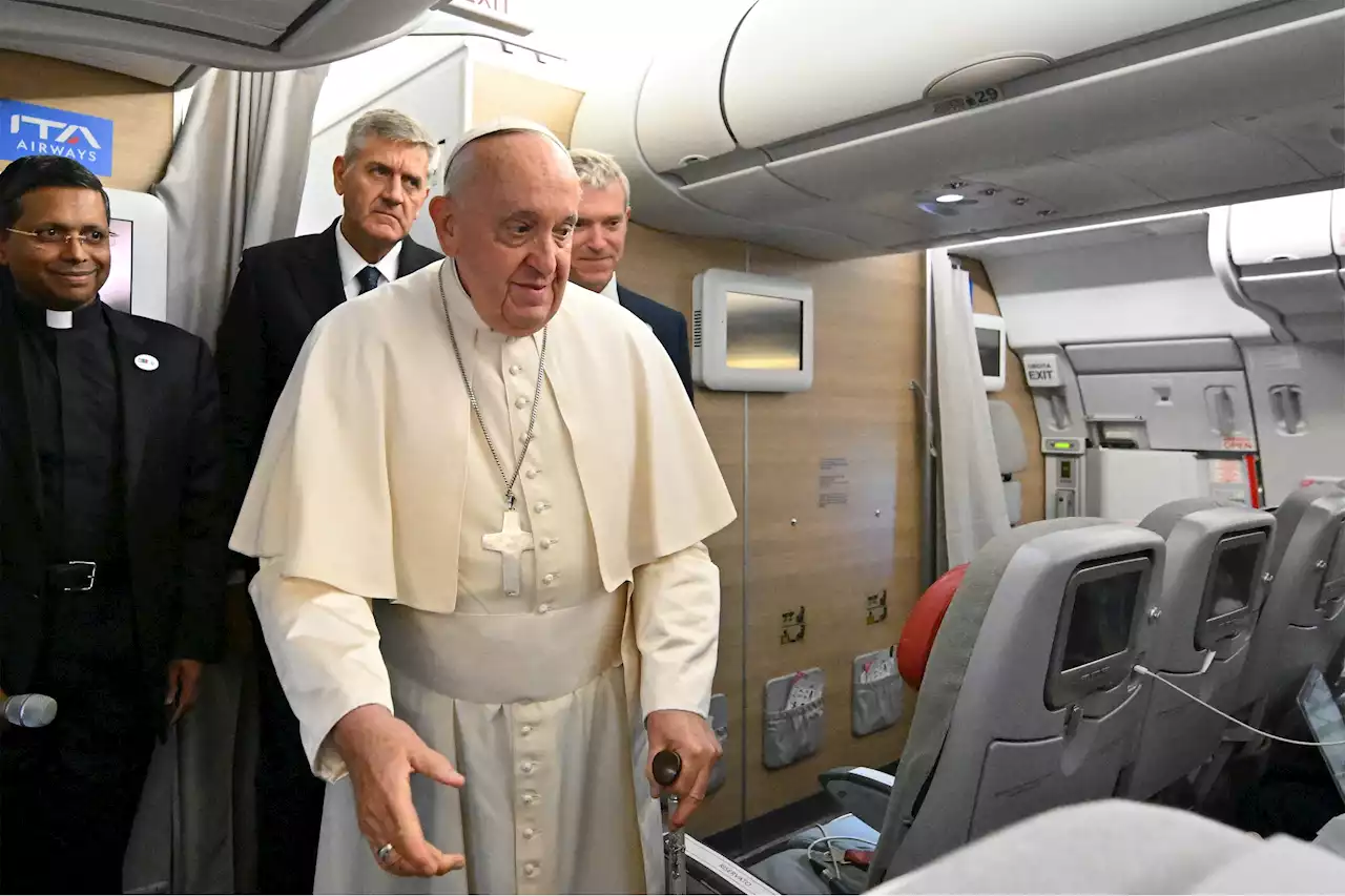 Pope Francis lands in Mongolia, home to tiny Catholic flock