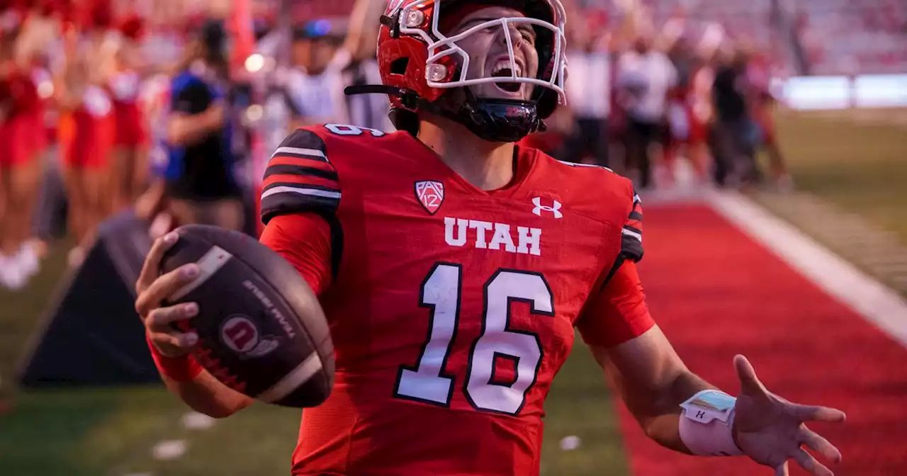 Utah backup QB Bryson Barnes opens Florida game with a 70-yard touchdown pass