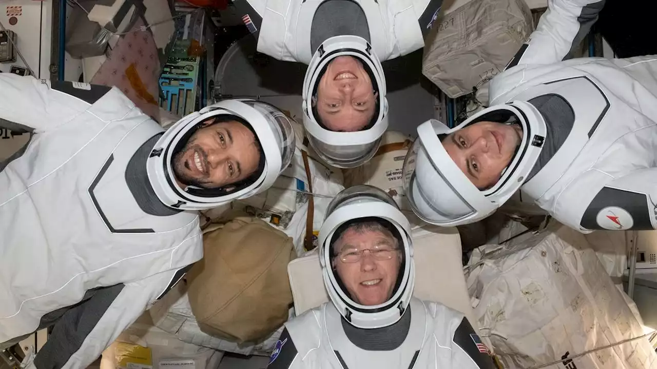 SpaceX Crew-6 astronauts say goodbye from ISS and prepare for return to Earth