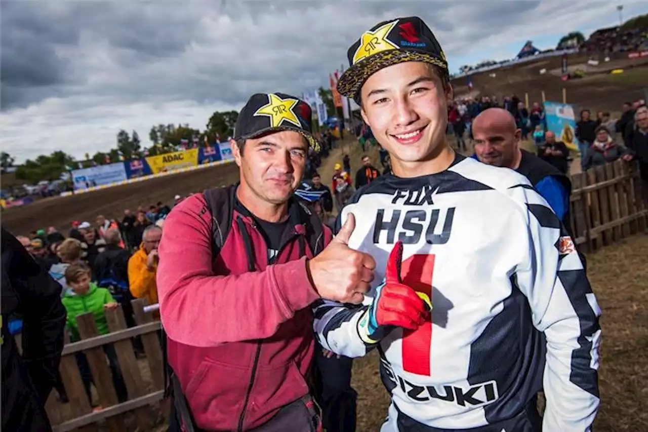 Brian Hsu (Suzuki): WM-Start in Valkenswaard