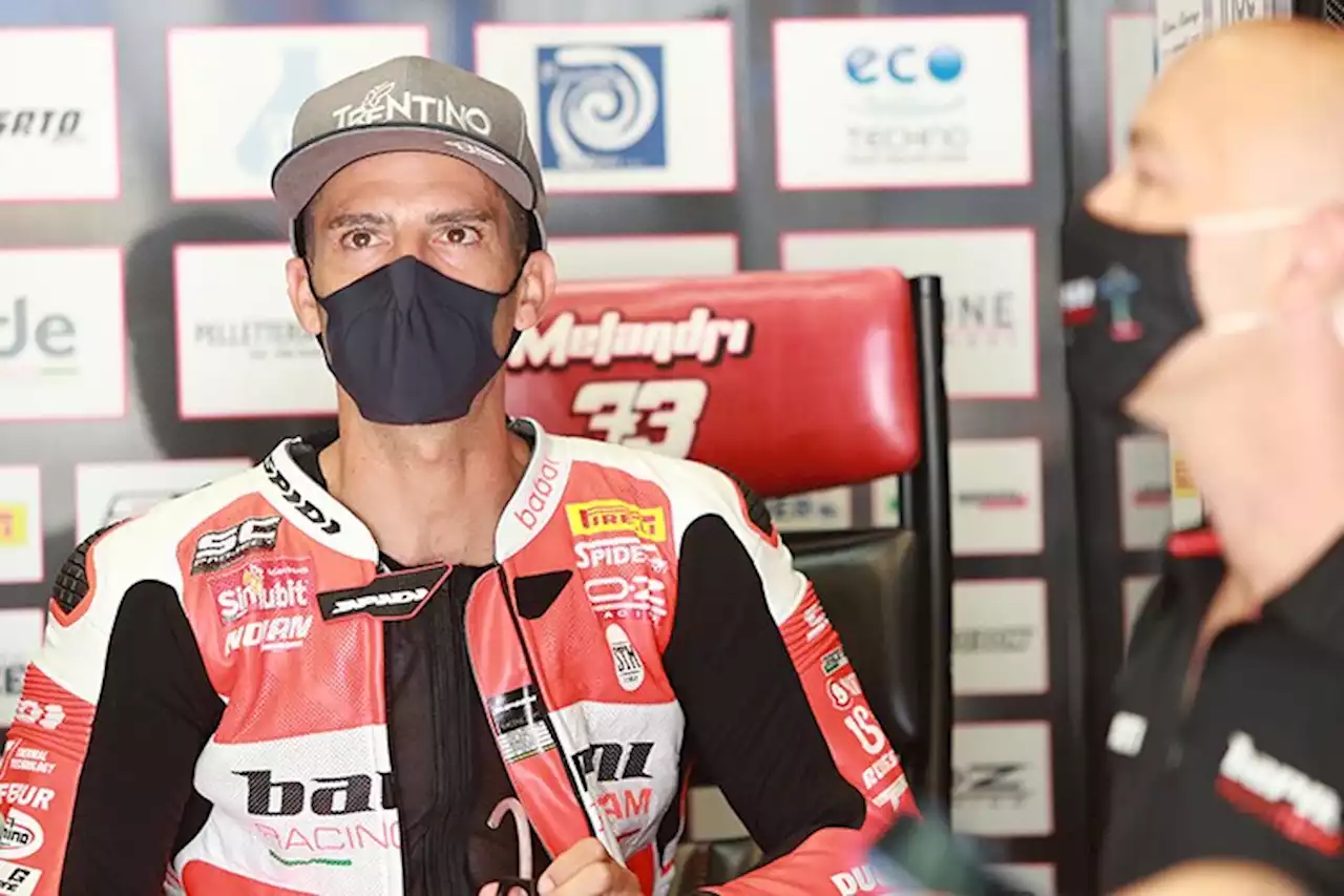 Marco Melandri: «Bekam nach zwei Runden kaum Luft»