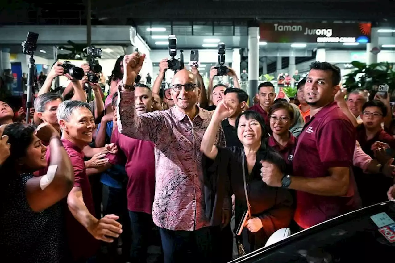 Landslide 70.4 per cent victory for president-elect Tharman