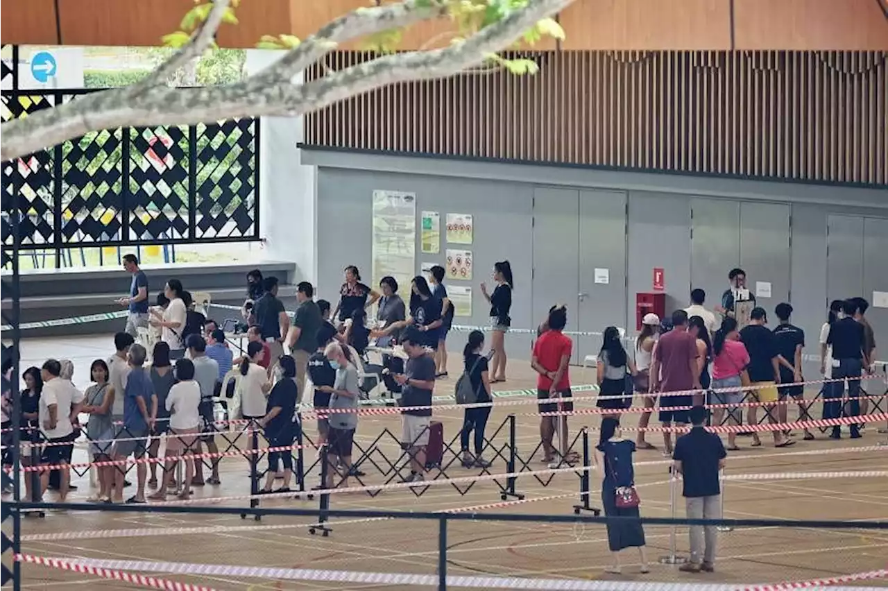 Presidential election: Singaporeans advised to vote throughout the day, long morning queues eased