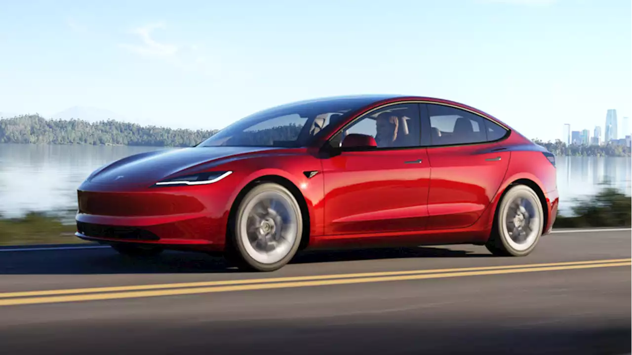 Tesla Model 3 refresh revealed with improved range, new features