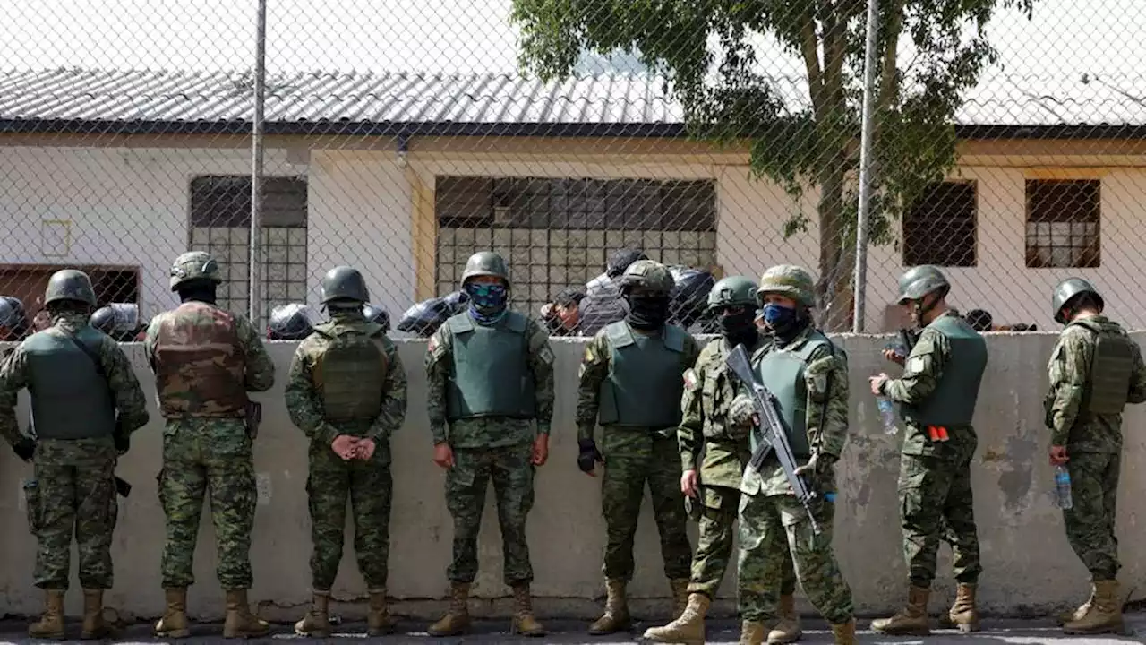 Ecuador jail inmates hold dozens of guards, officers hostage