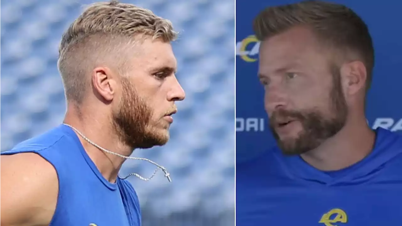 Sean McVay: Cooper Kupp day-to-day after 'setback'