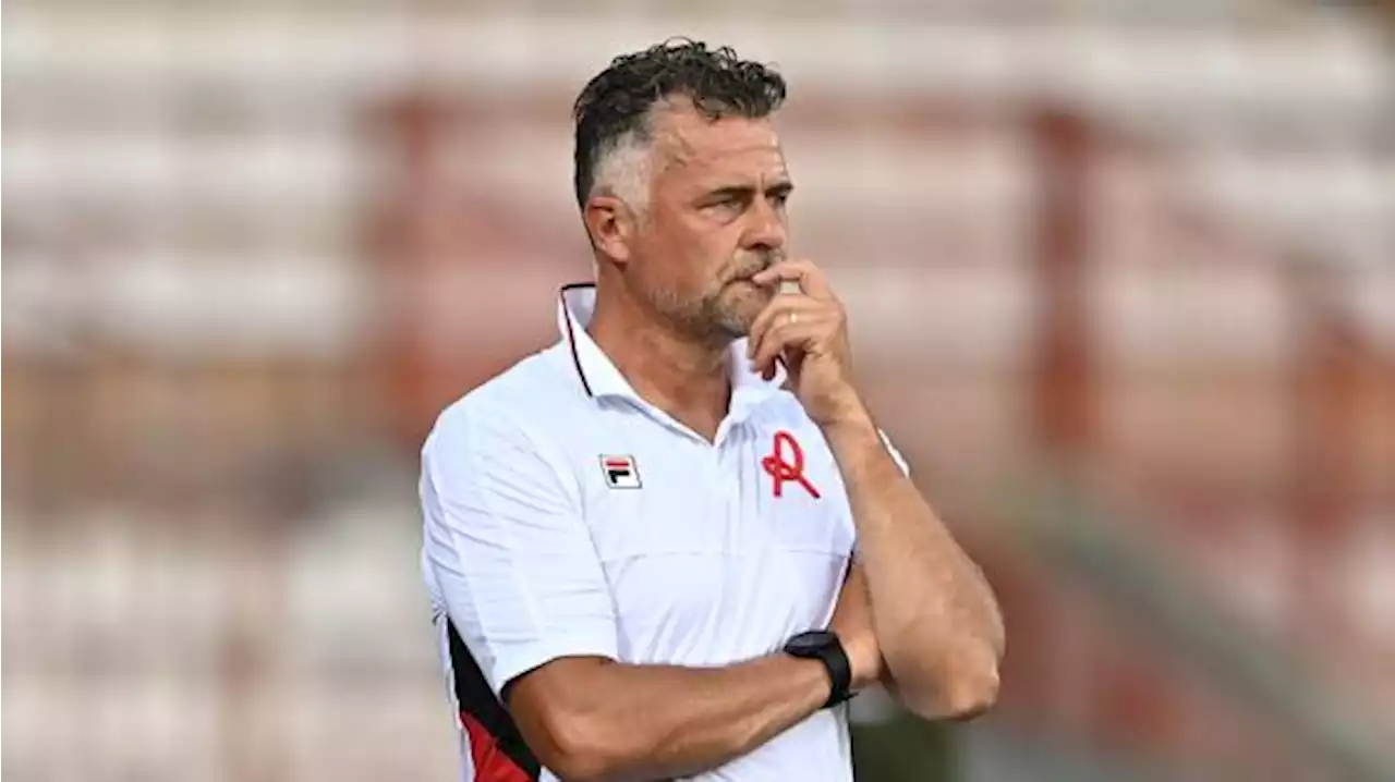 Perugia, Baldini: 'Il mercato chiude alle 20. Se convoco un giocatore e poi alle 19 va via?'