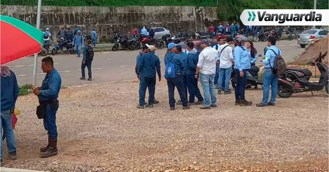 Obras de Ptar San Silvestre, en Barrancabermeja, llevan 18 días suspendidas por protestas