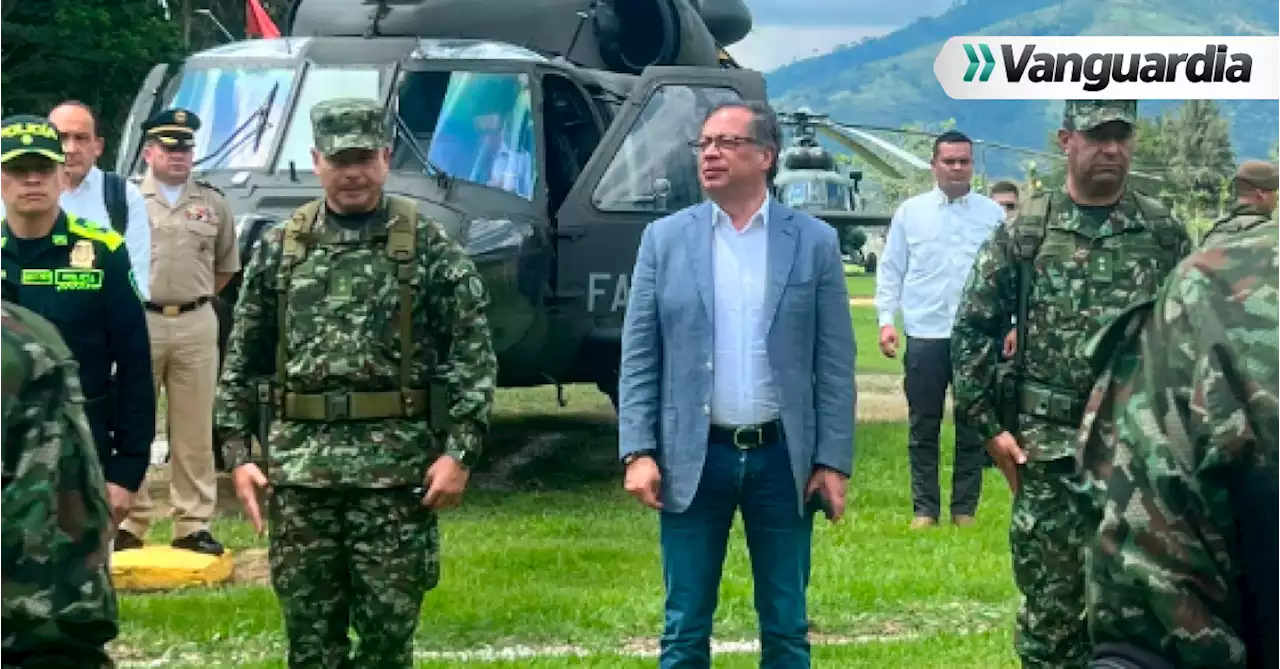 Sí llegó: presidente Petro ya está en Bucaramanga