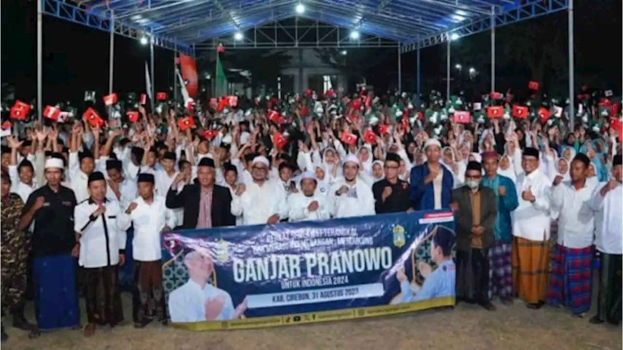 Dari Cirebon, Relawan Bikin Selawat Terangkai untuk Kawal Ganjar Pranowo Menuju 2024