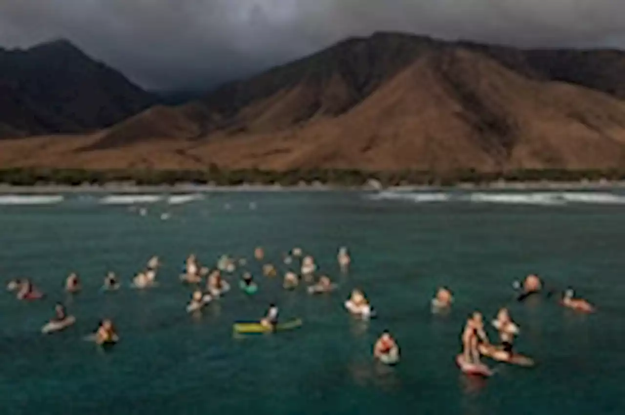 After the Maui fires took Carole, her people honored her on the water