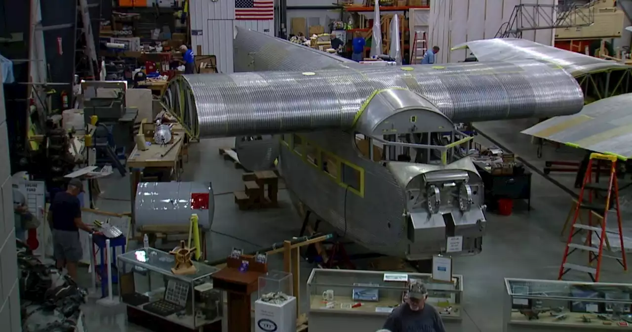 Volunteers rebuild 1929 Ford Tri-Motor airplane to give living history rides