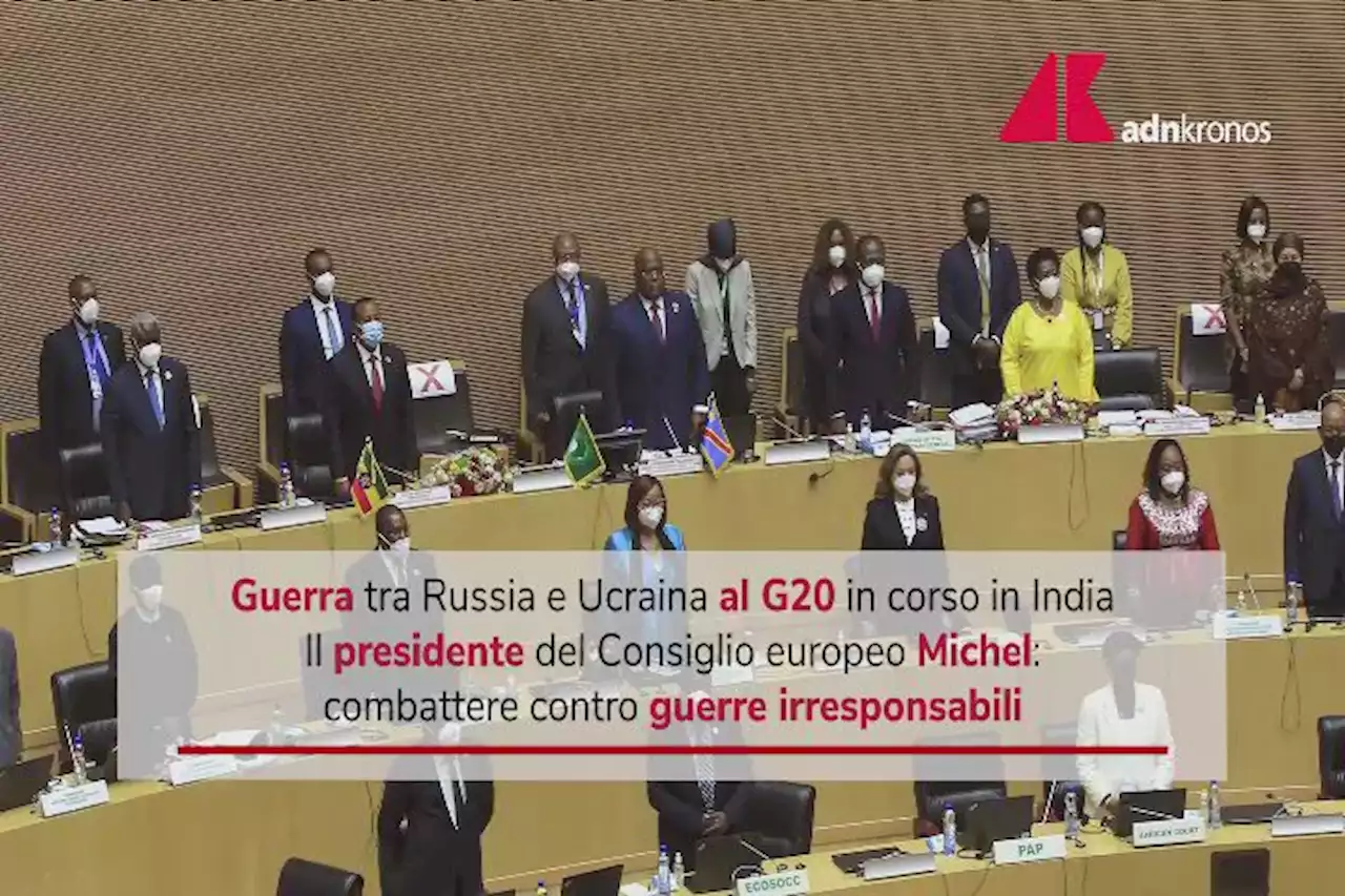 Guerra tra Ucraina e Russia al G20 in India