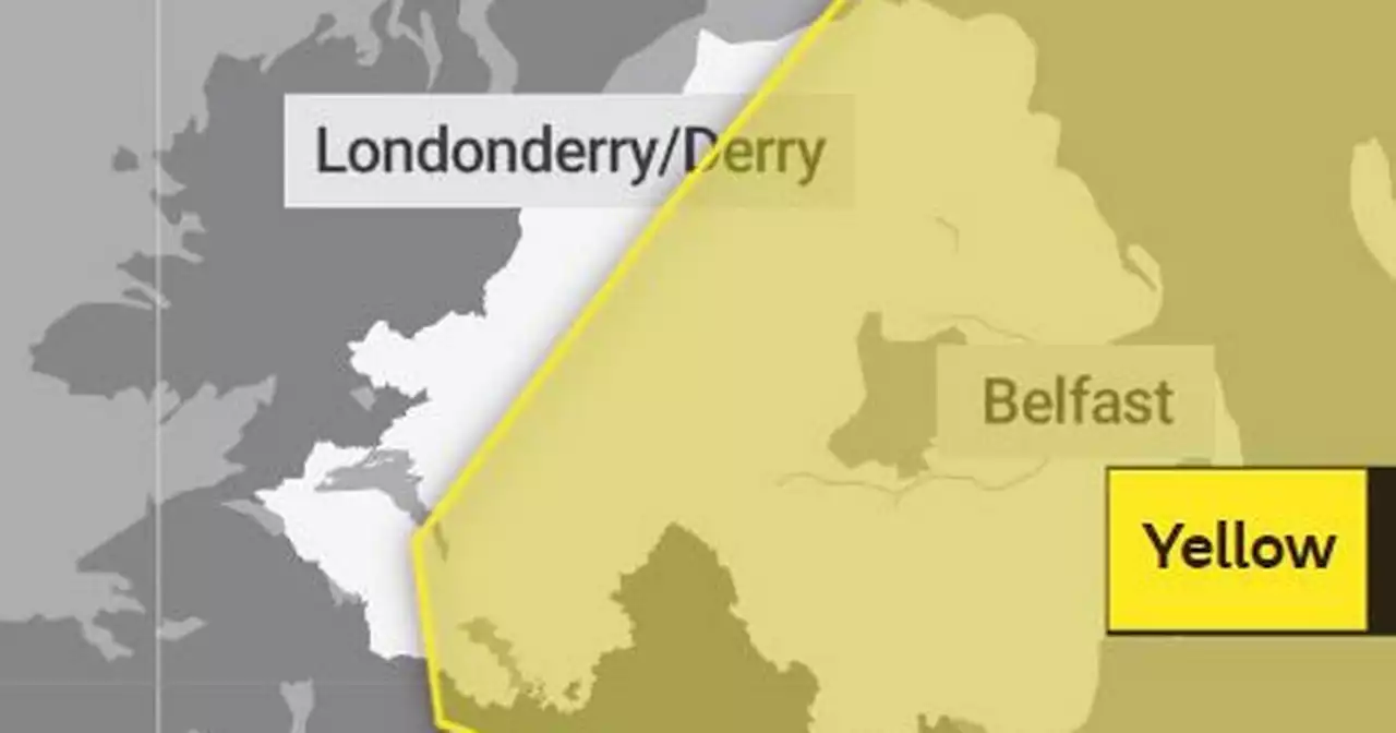 NI weather forecast as Met Office issues yellow warning