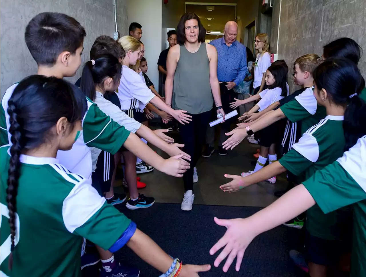 Photos: Humble 'hometown hero' honoured at opening of Burnaby's Christine Sinclair Community Centre