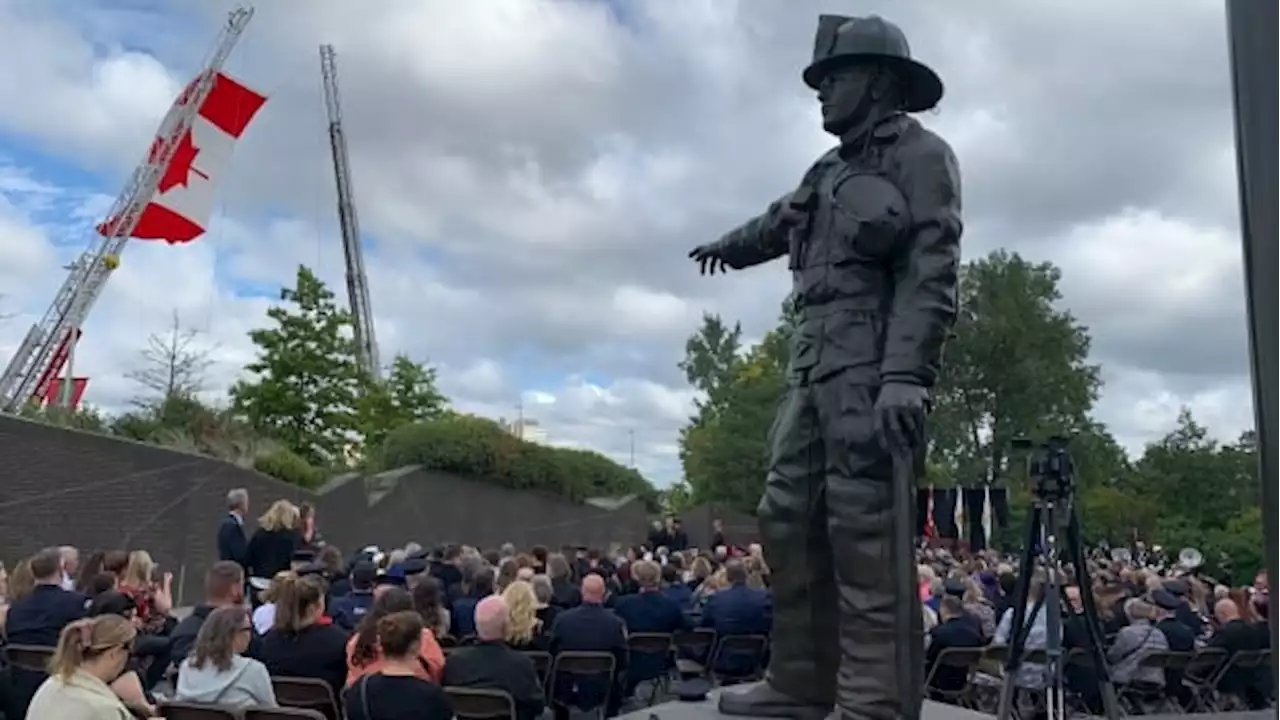 Firefighters honoured at Ottawa ceremony amid unprecedented wildfire season