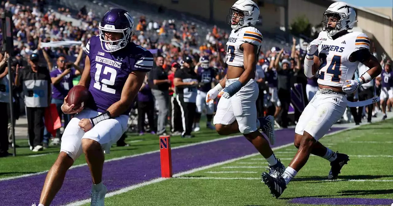 Northwestern football: Wildcats beat UTEP 38-7 to snap skid