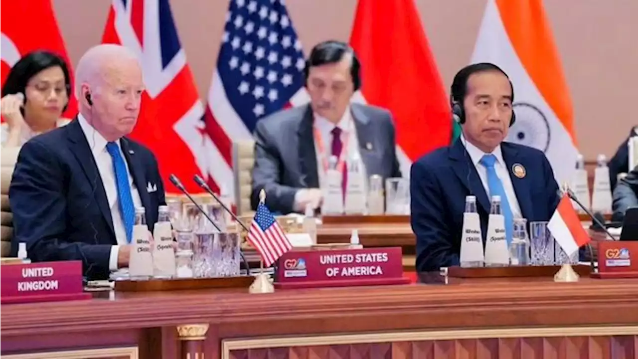 Jokowi Beri Peringatan 'Malapetaka' Bumi di Depan Joe Biden