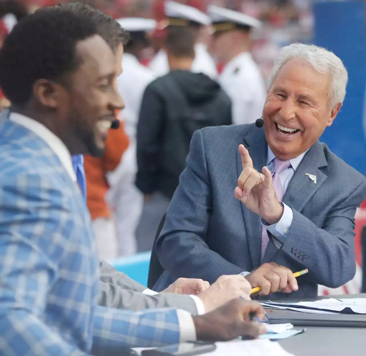 Watch: ESPN’s Lee Corso pulls Alabama fakeout, picks Texas to upset Crimson Tide