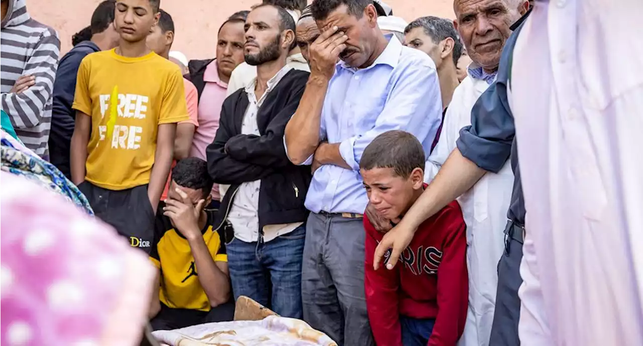 Muertos en el terremoto de Marruecos superan las 2 mil personas