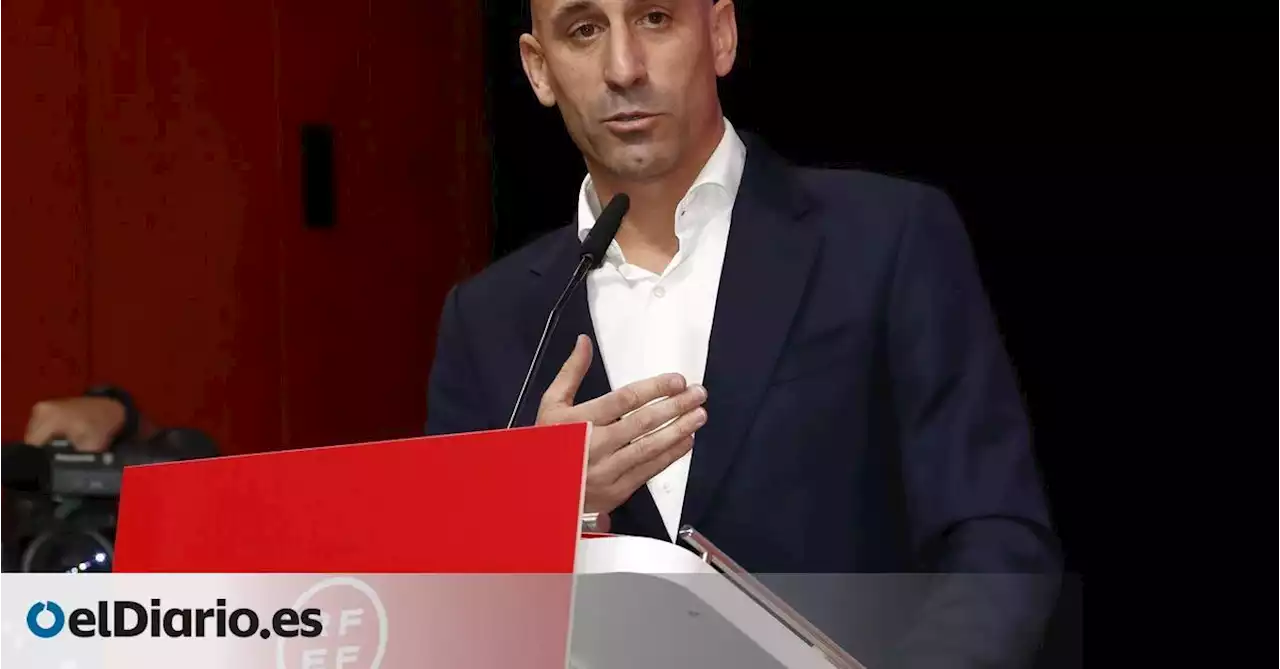 Luis Rubiales dimite como presidente de la RFEF y vicepresidente de UEFA