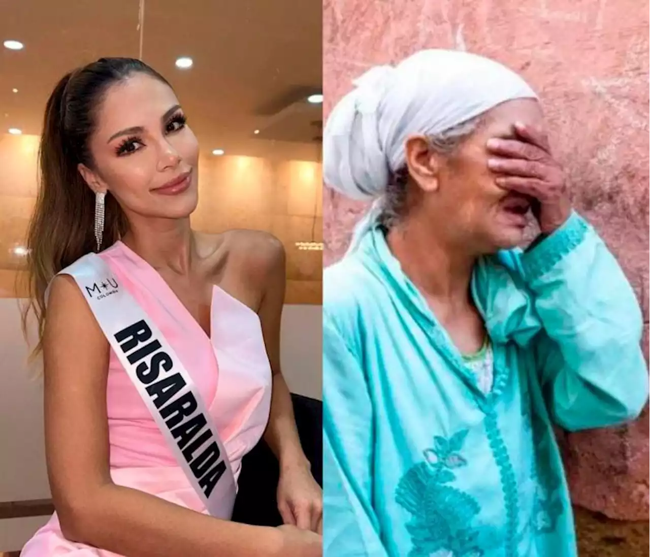 Candidata a Miss Universe Colombia sobrevivió a terremoto en Marruecos