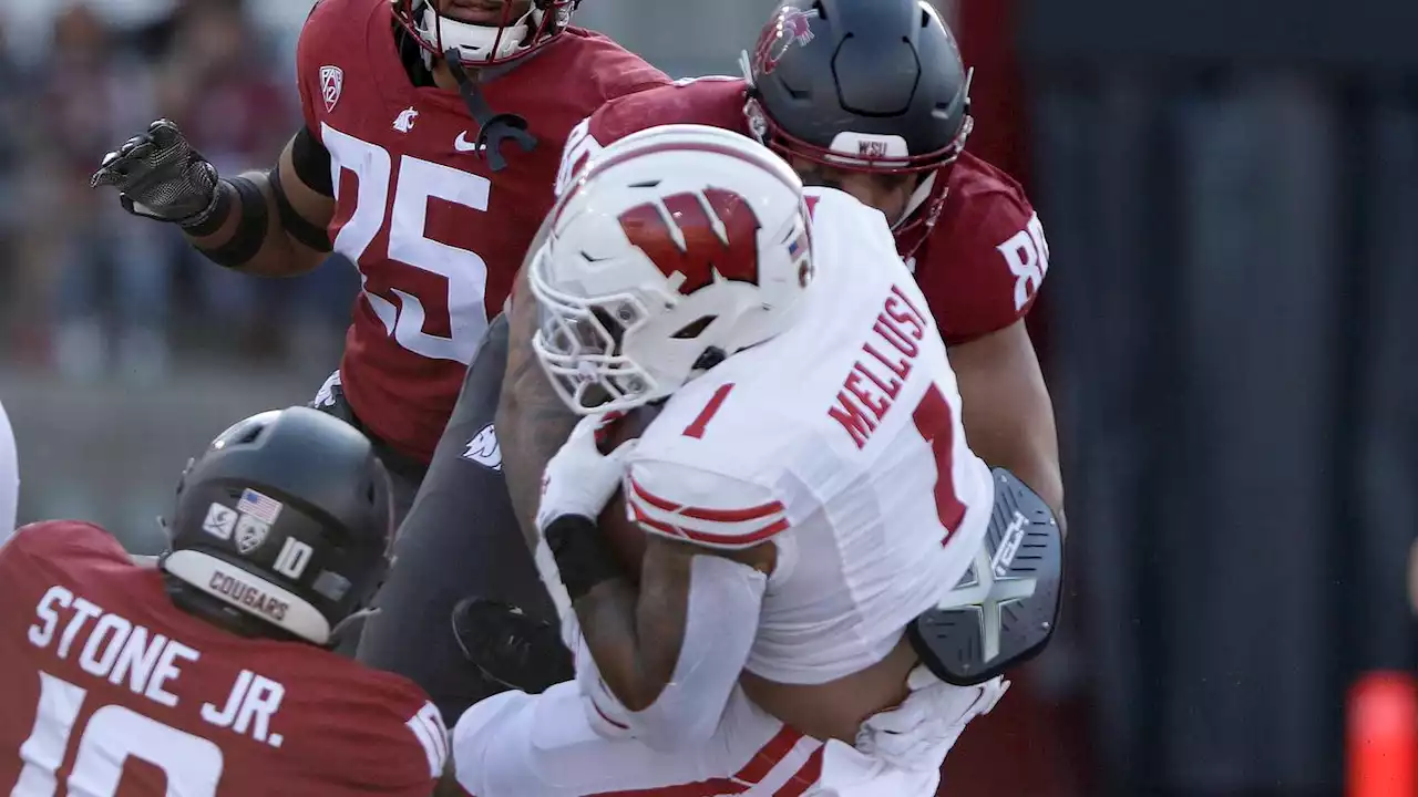 Washington State upsets No. 19 Wisconsin for 2nd straight year