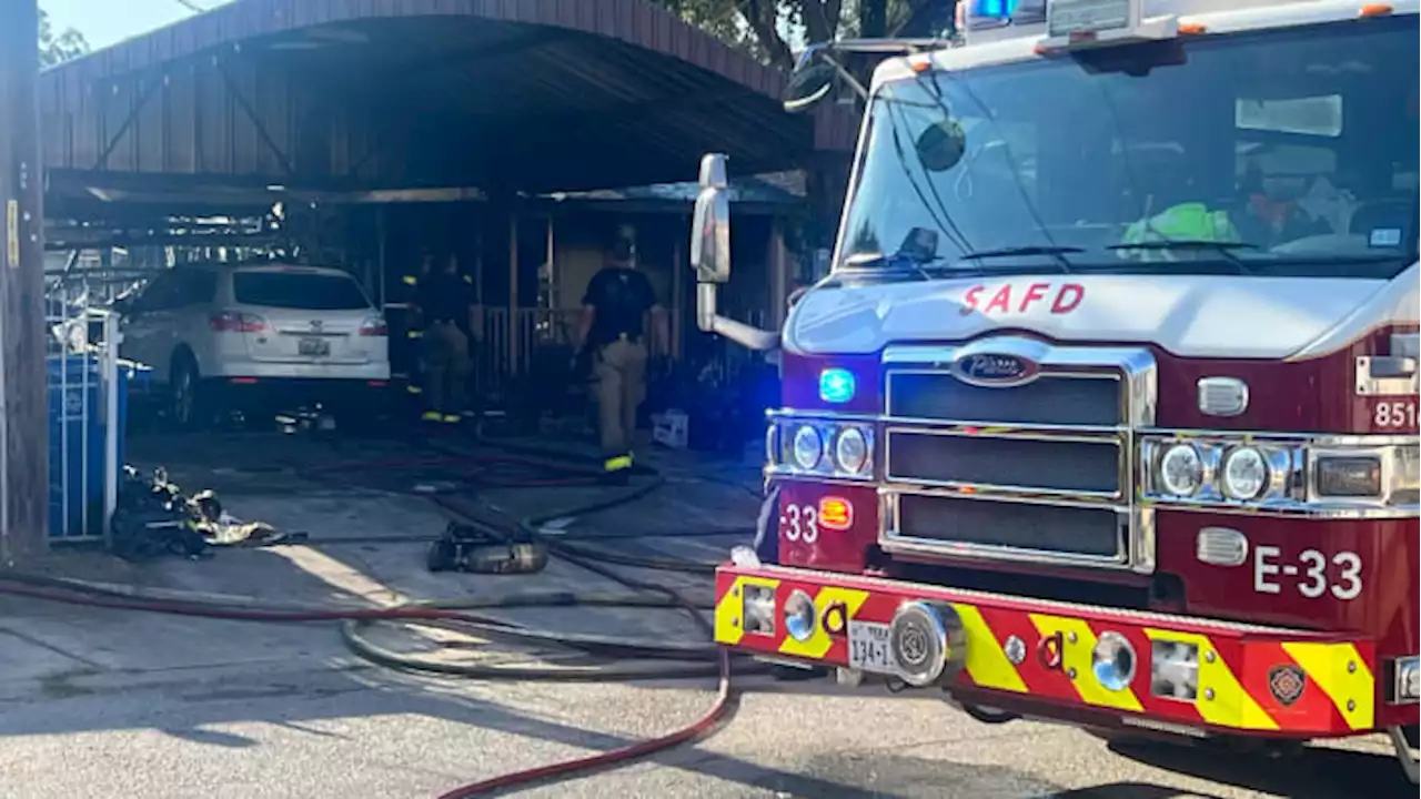 ‘It’s very freak nature:’ San Antonio firefighters put out two fires on same West Side street minutes apart