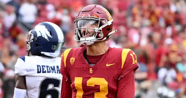 Caleb Williams propels No. 6 USC to a 49-point first half in a 56-10  victory over Stanford – NewsNation