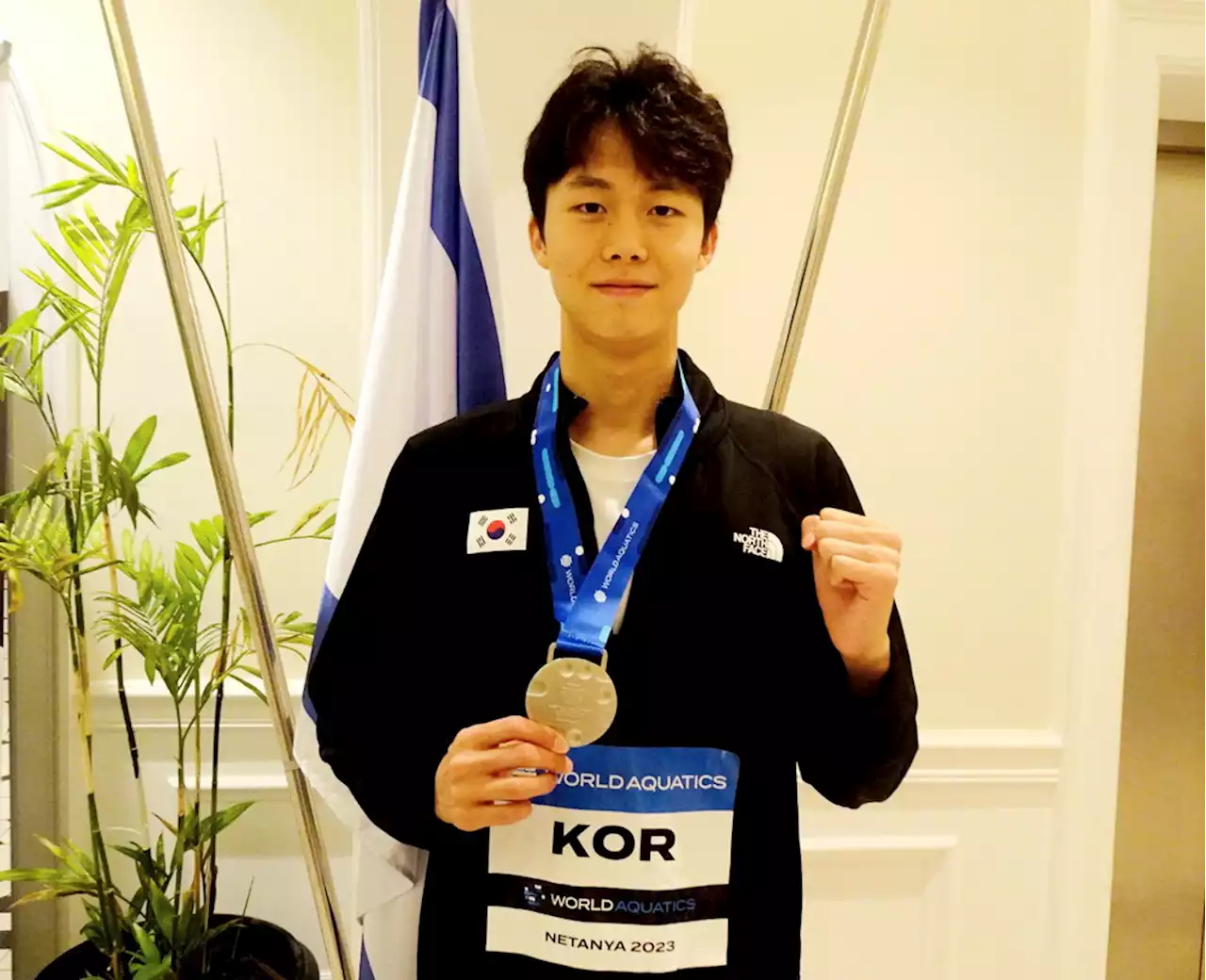 김준우, 세계주니어수영선수권 1500ｍ 銀